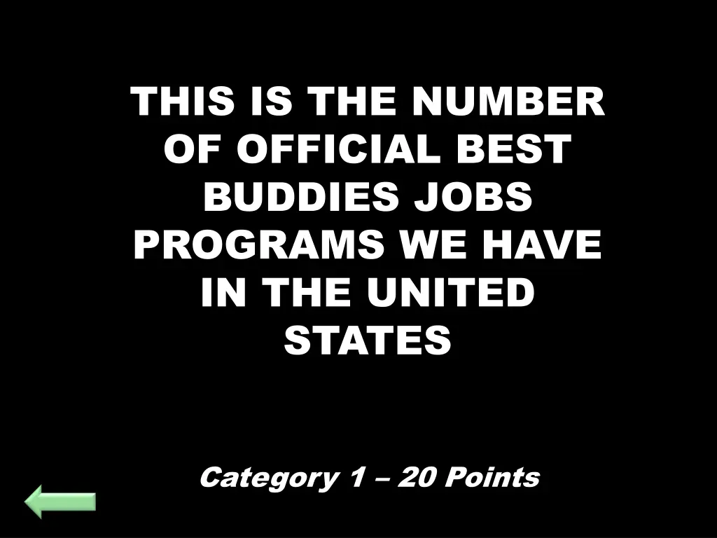 this is the number of official best buddies jobs