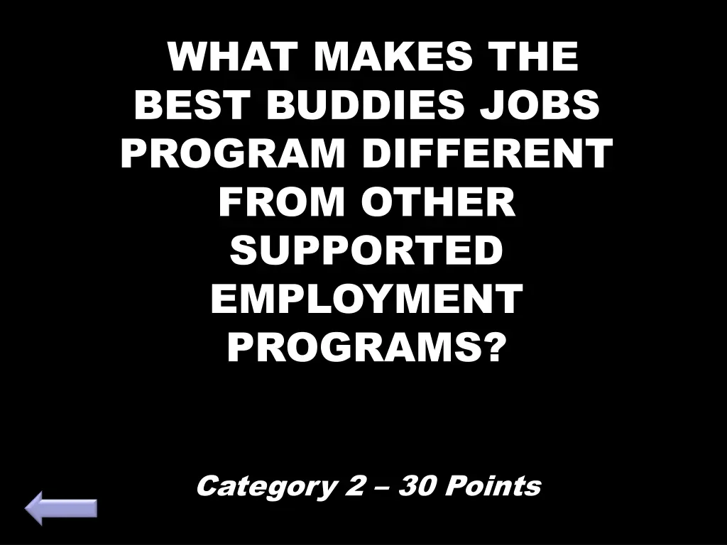 what makes the best buddies jobs program