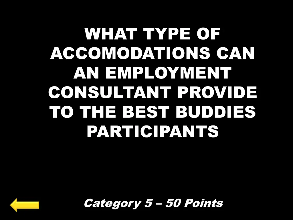 what type of accomodations can an employment