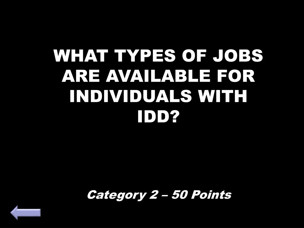 what types of jobs are available for individuals