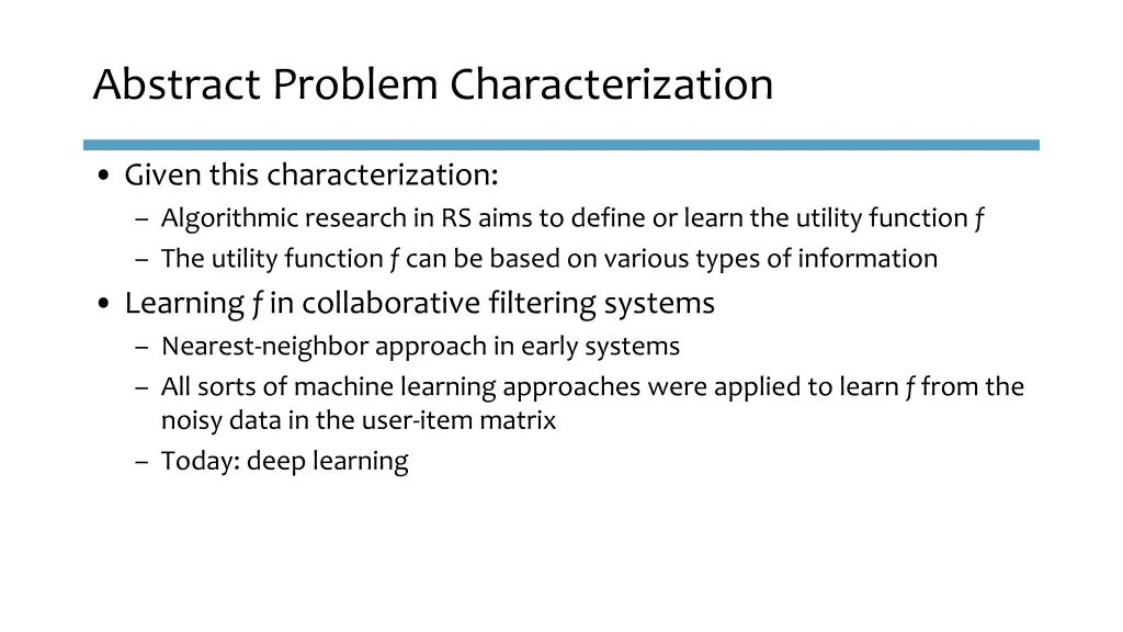 abstract problem characterization 1