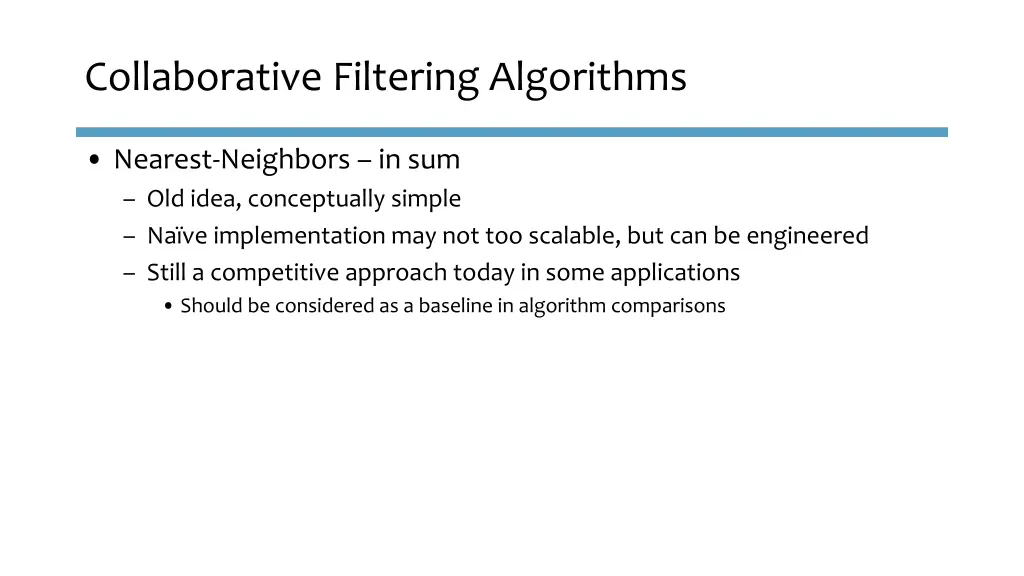 collaborative filtering algorithms 3