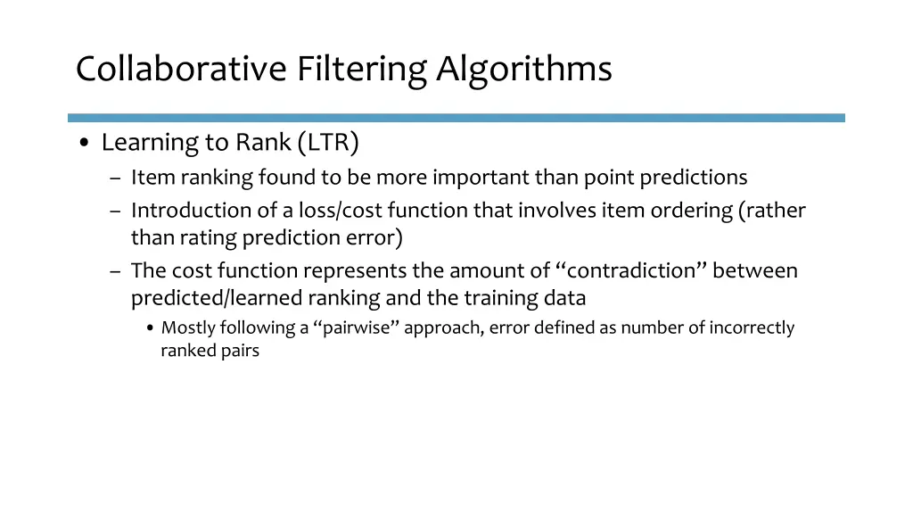 collaborative filtering algorithms 8