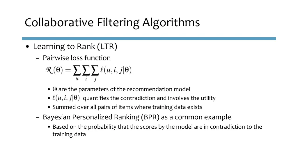 collaborative filtering algorithms 9