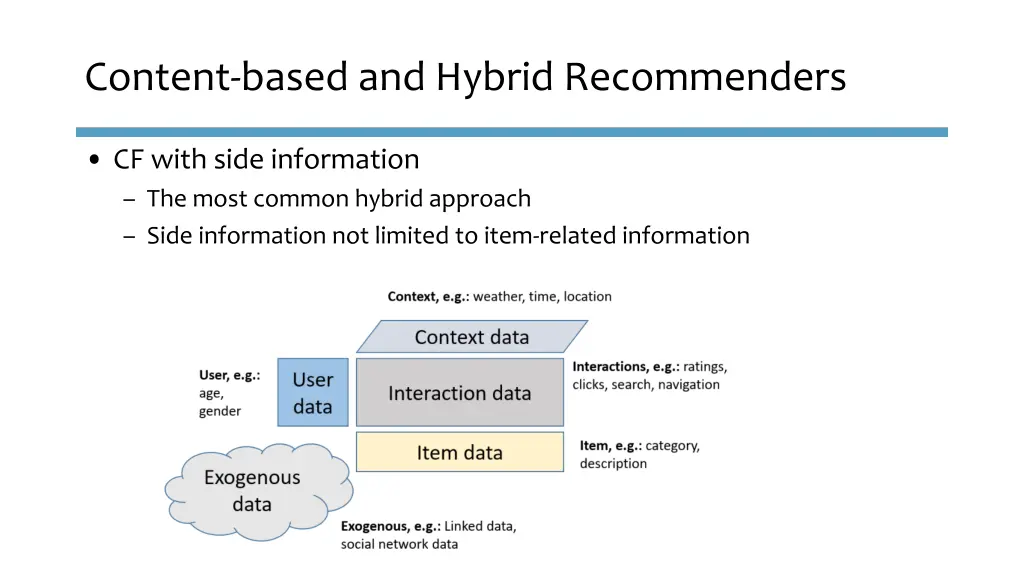 content based and hybrid recommenders 7