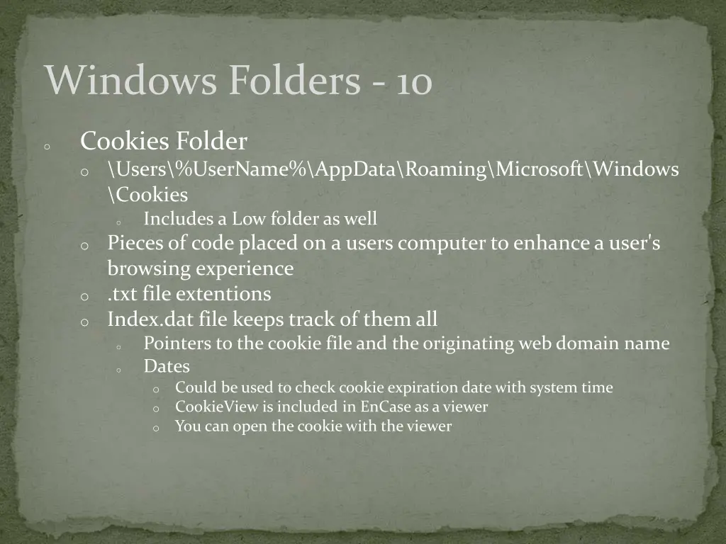 windows folders 10