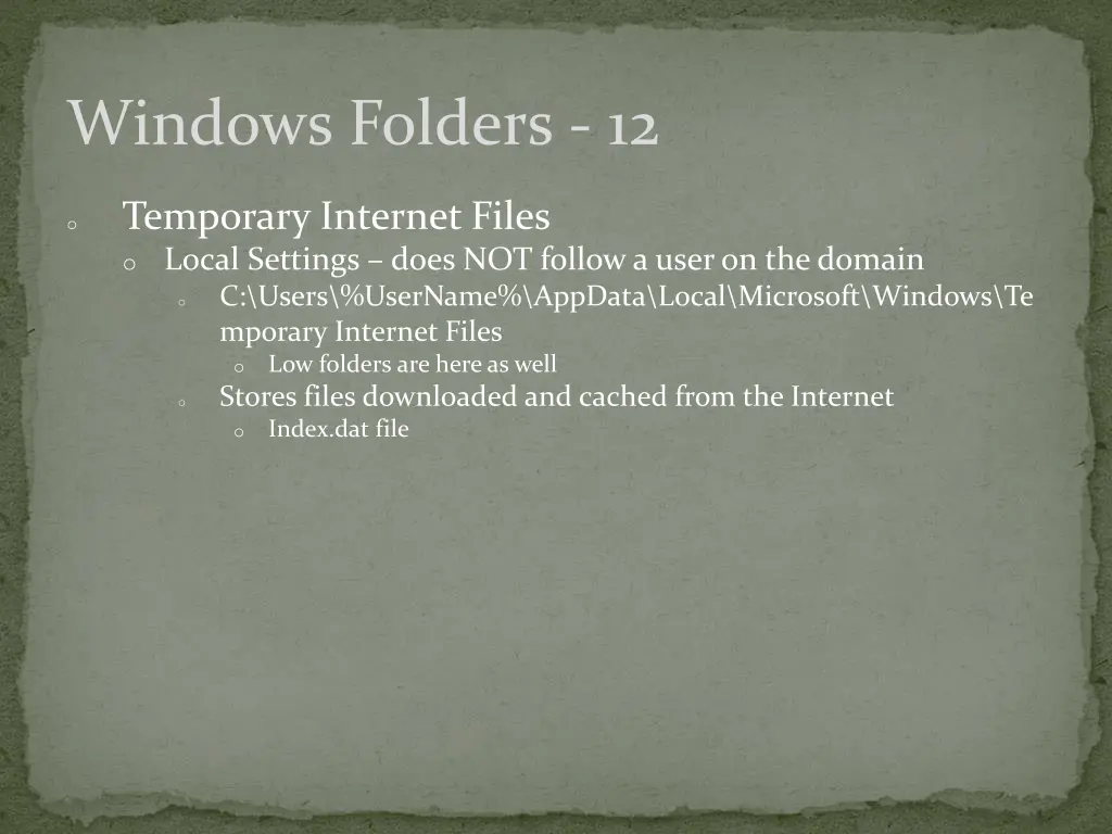 windows folders 12