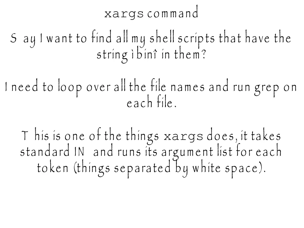 xargs command 3