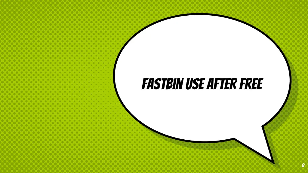 fastbinuse after free