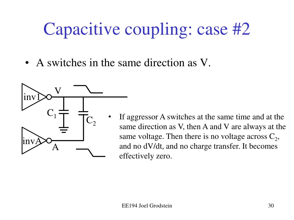 capacitive coupling case 2