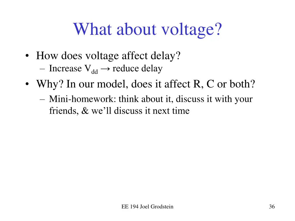 what about voltage