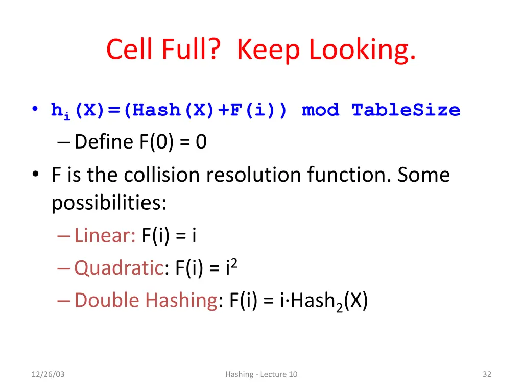 cell full keep looking