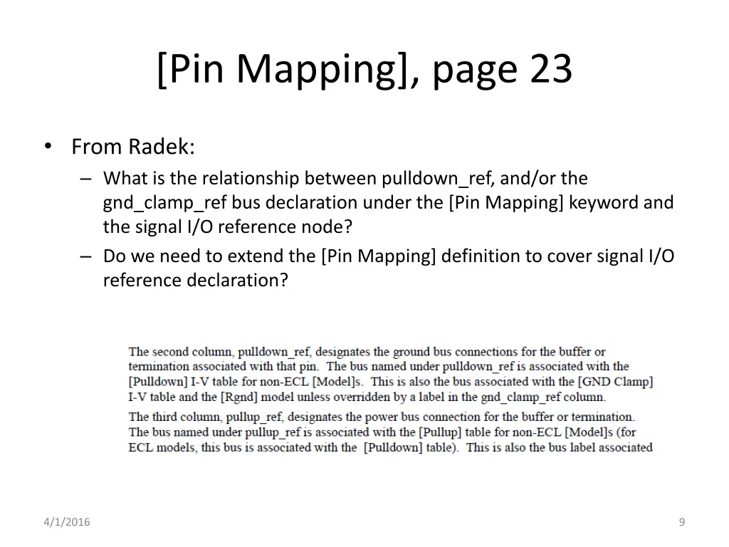 pin mapping page 23