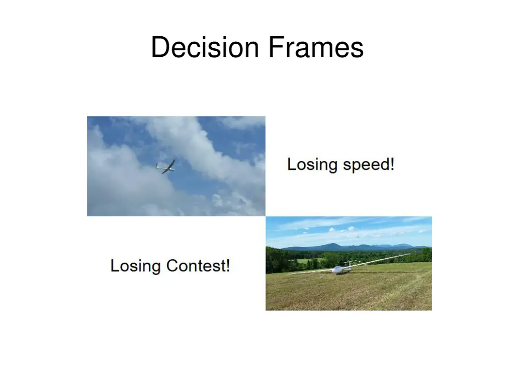 decision frames