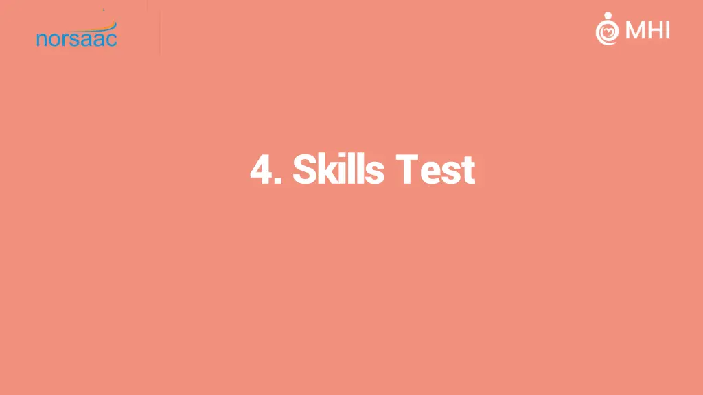 4 skills test