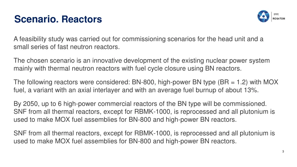 scenario reactors