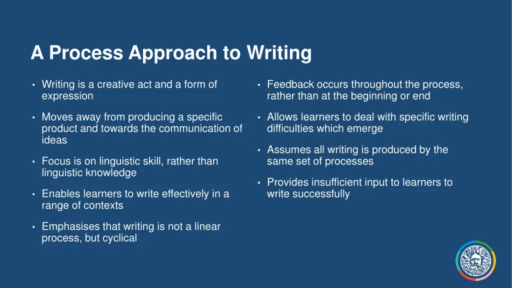 a process approach to writing 1