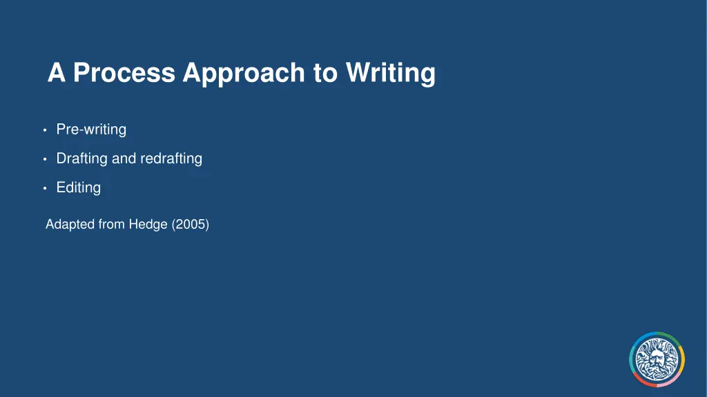 a process approach to writing 2