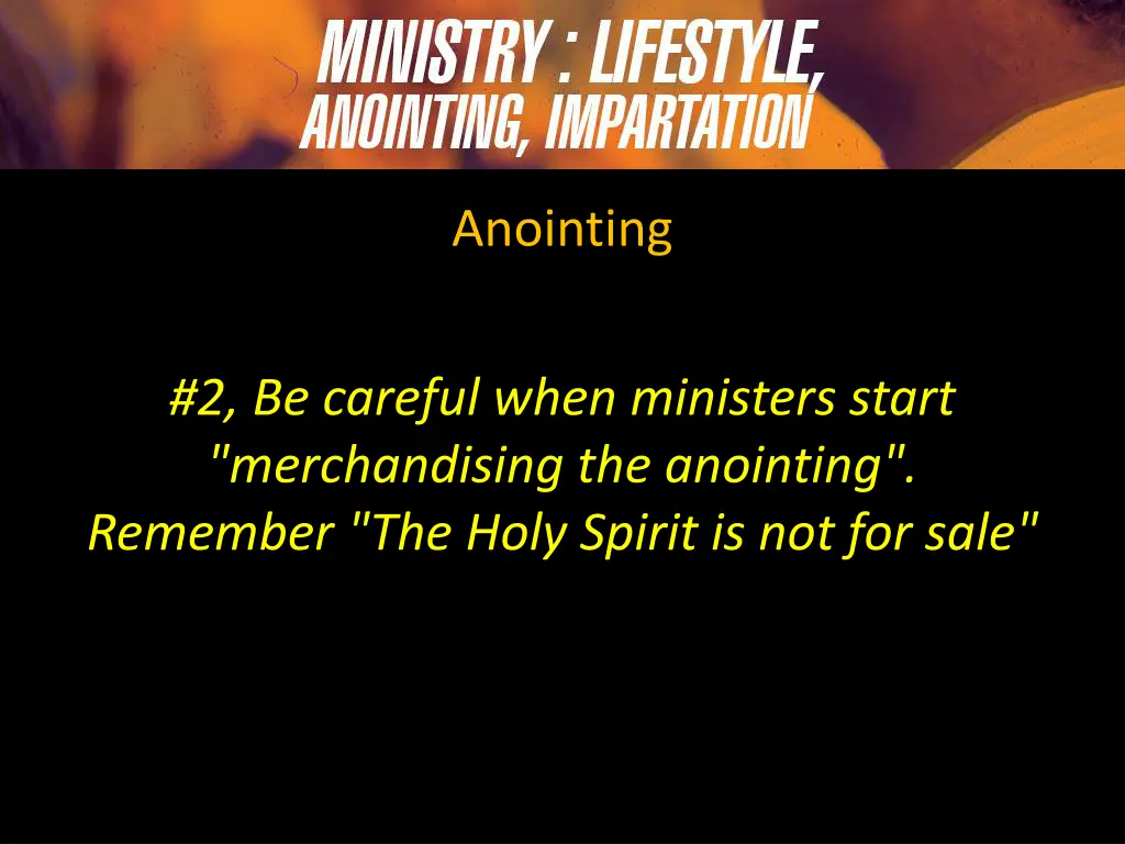 anointing 2