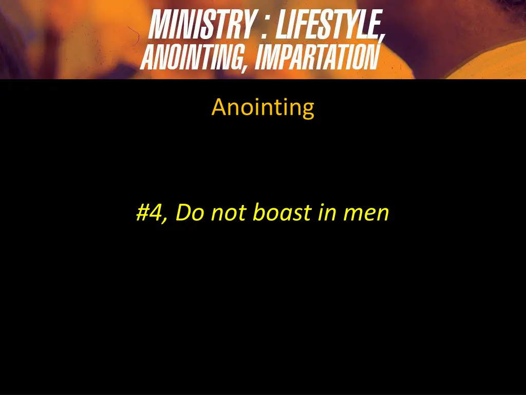 anointing 7