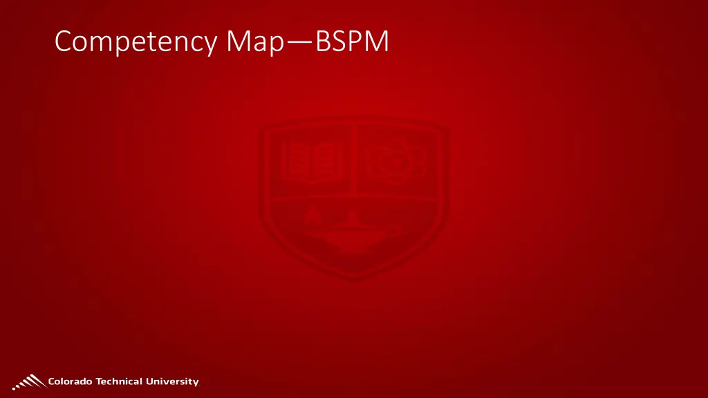 competency map bspm