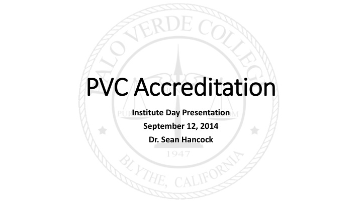 pvc accreditation pvc accreditation