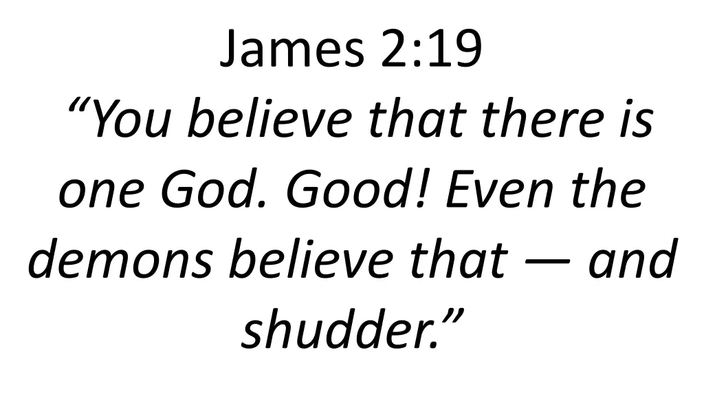 james 2 19