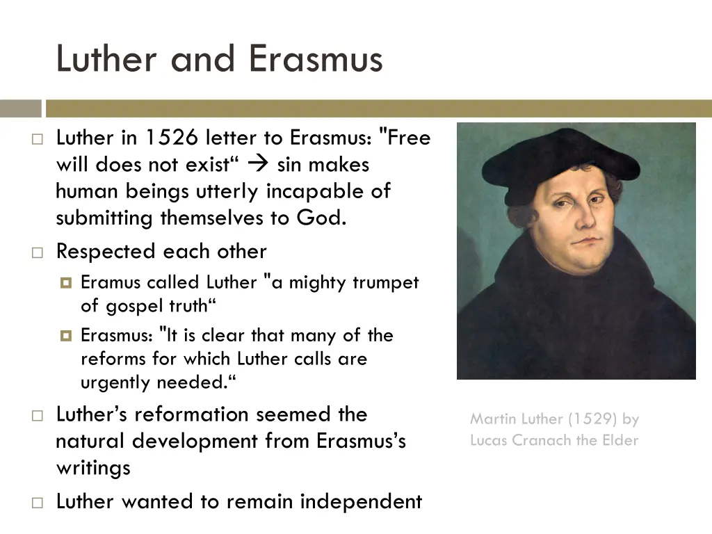 luther and erasmus