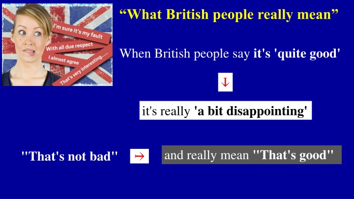 image result for what british people really mean