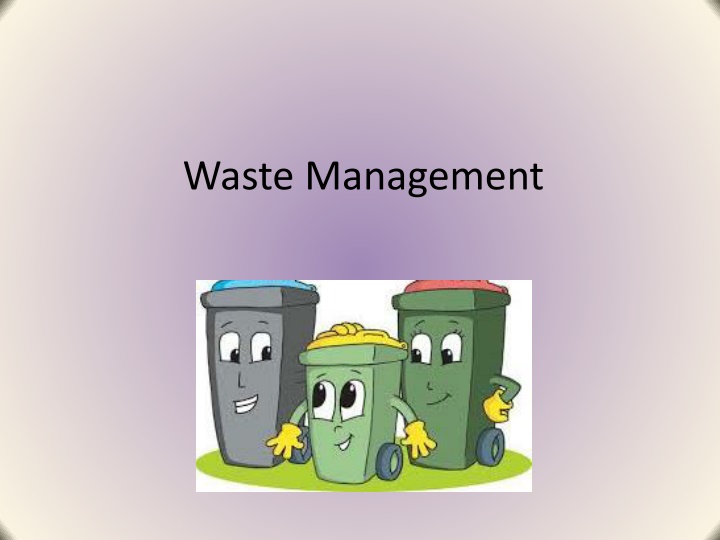 waste management