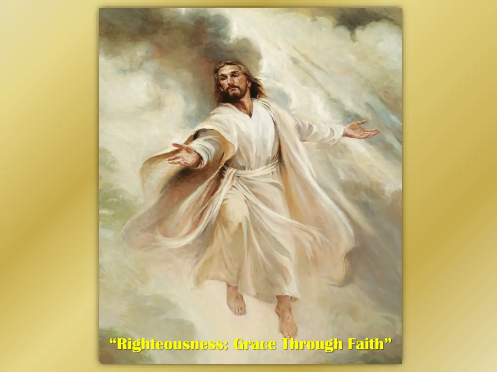 righteousness grace through faith