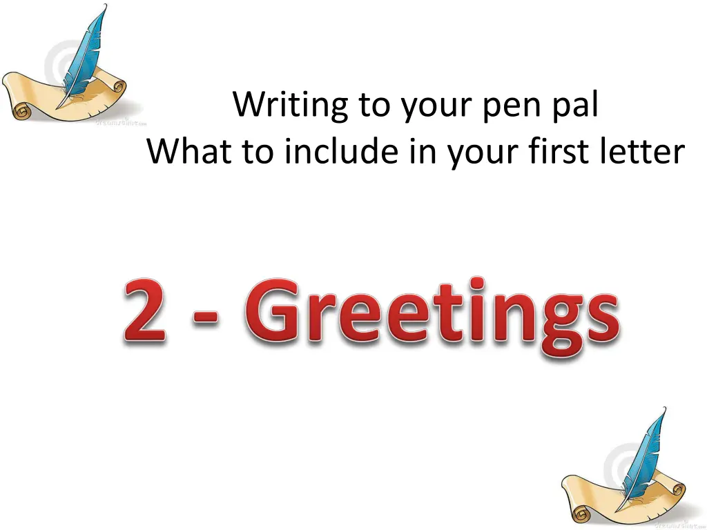 writing to your pen pal what to include in your 1