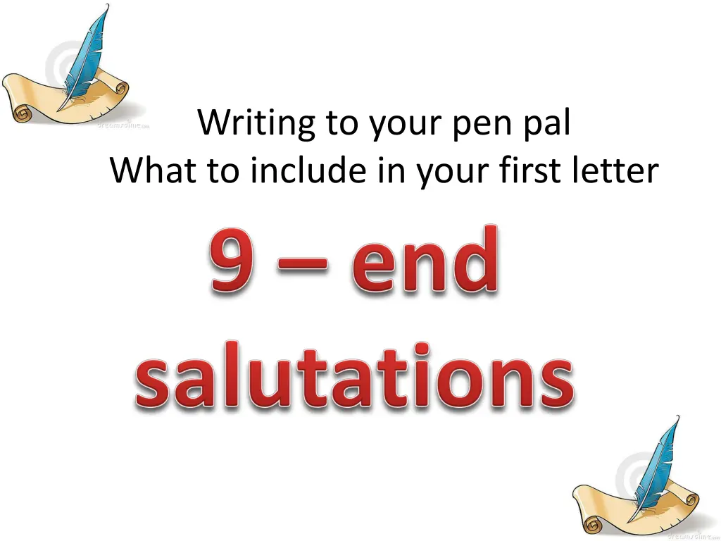 writing to your pen pal what to include in your 8