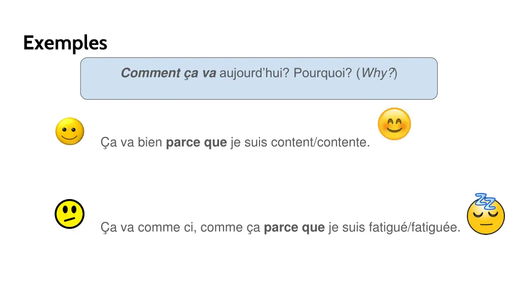exemples