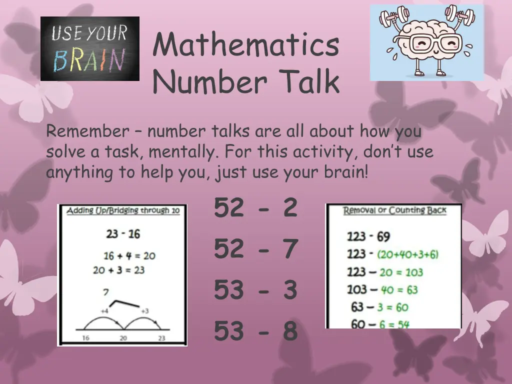 mathematics number talk