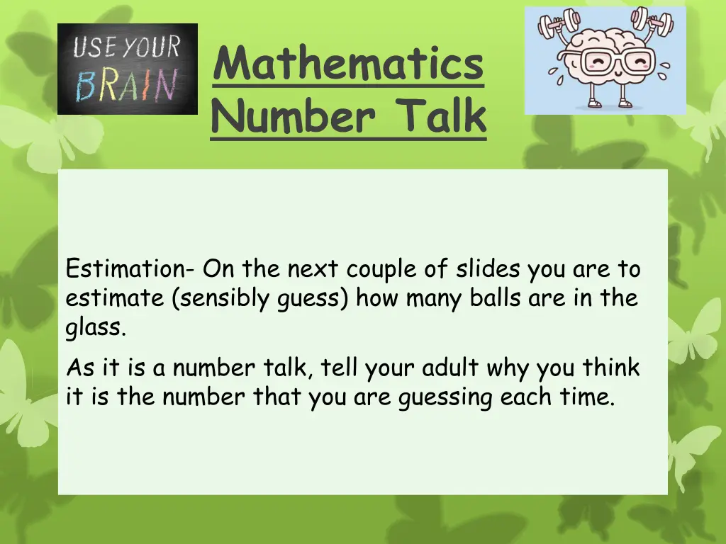 mathematics number talk