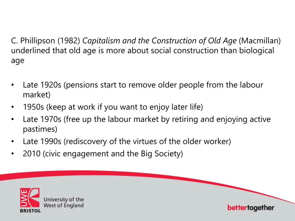 c phillipson 1982 capitalism and the construction