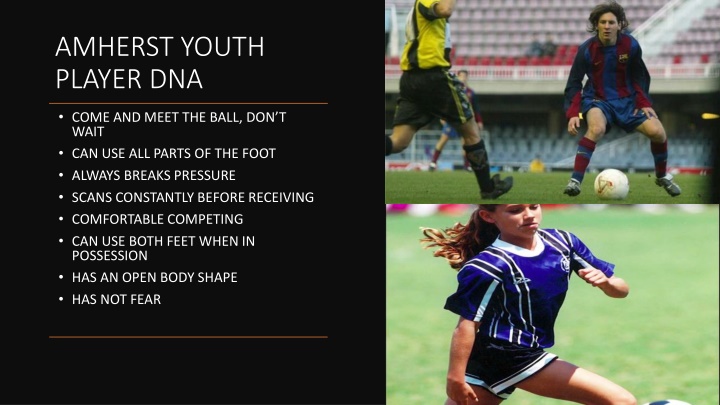 amherst youth player dna