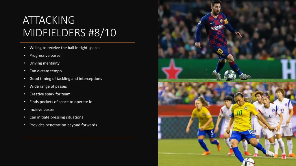 attacking midfielders 8 10