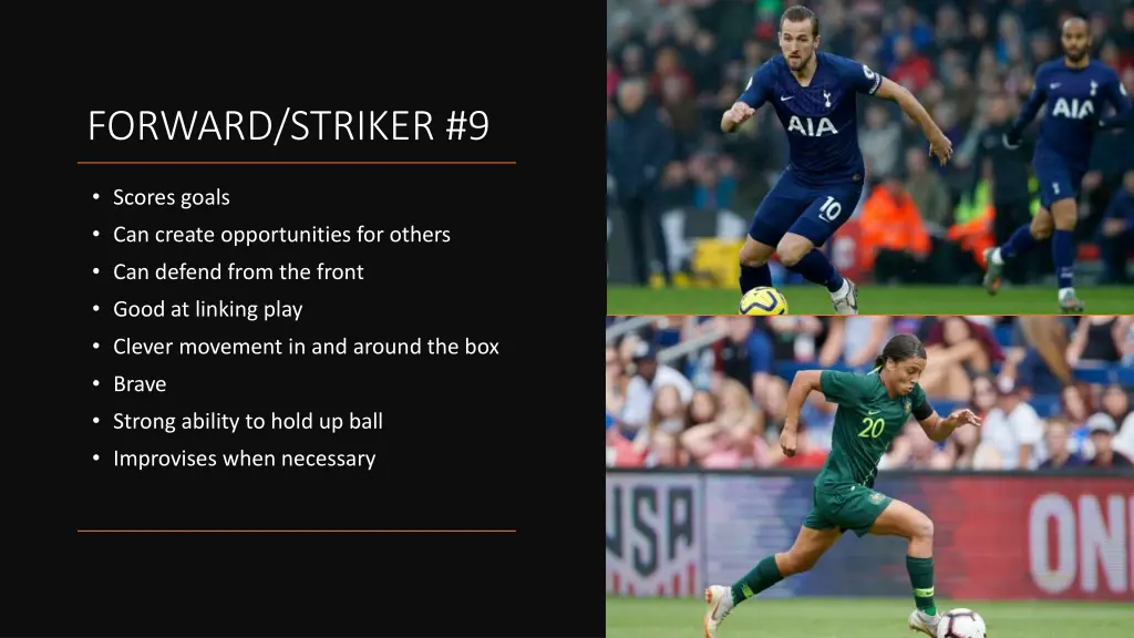 forward striker 9