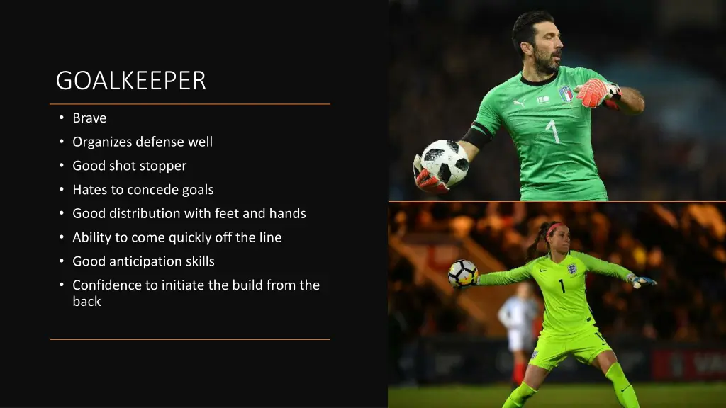 goalkeeper