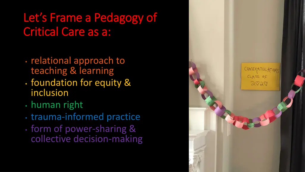 let s frame a pedagogy of let s frame a pedagogy