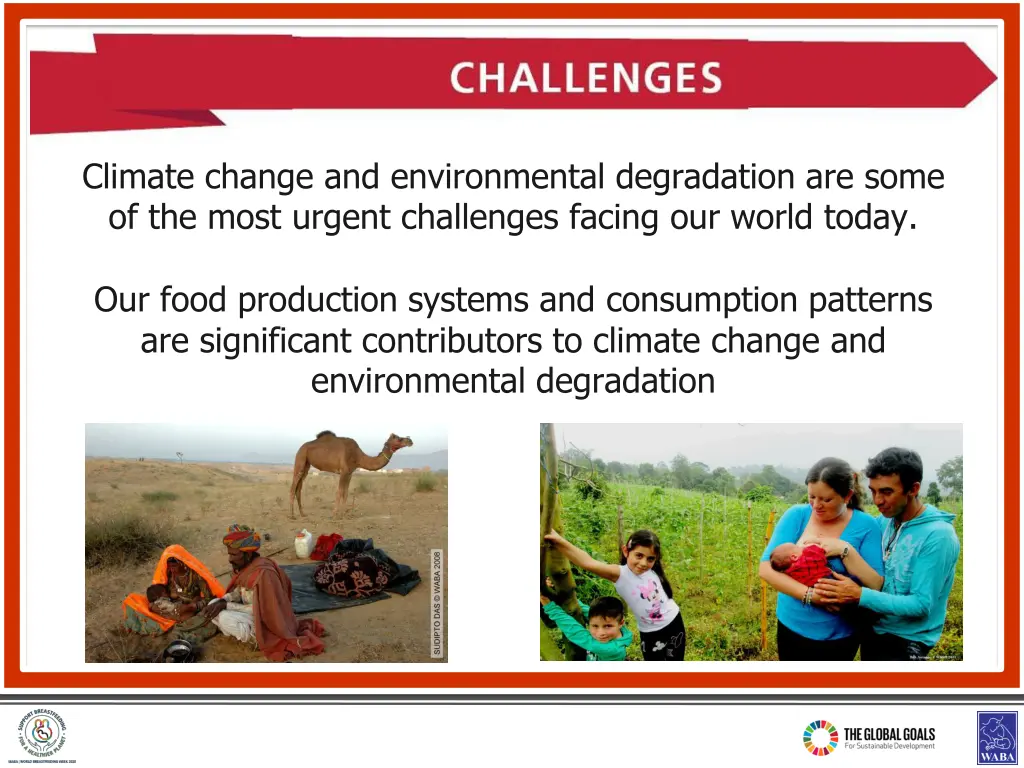 climate change and environmental degradation