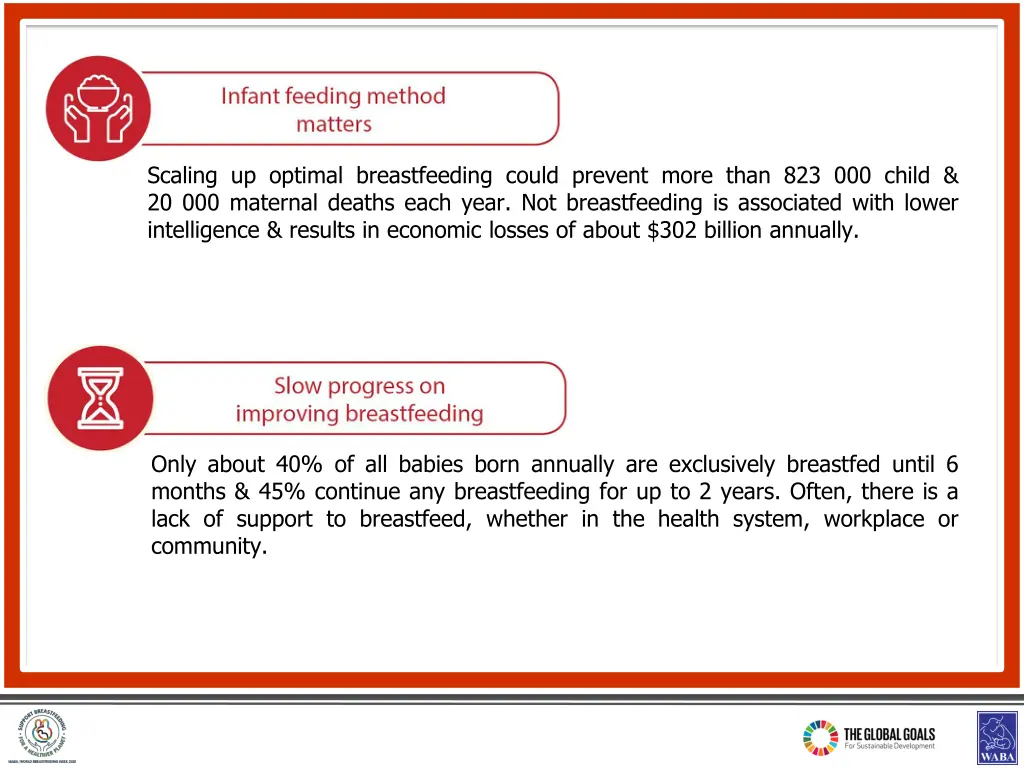 scaling up optimal breastfeeding could prevent