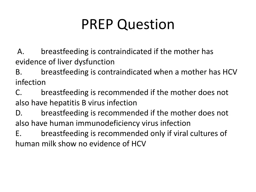 prep question 1