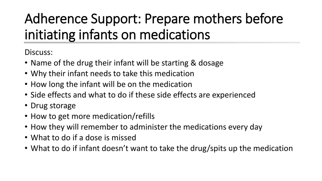 adherence support adherence support prepare