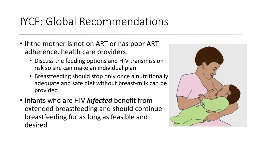 iycf global recommendations