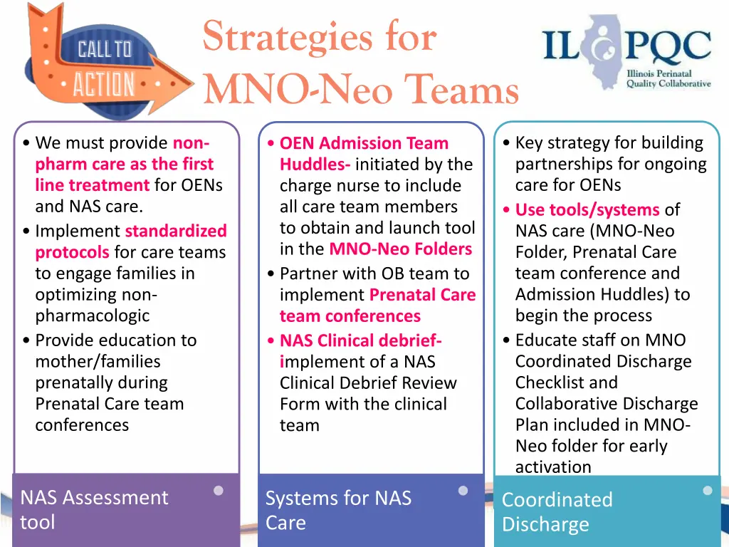 strategies for mno neo teams