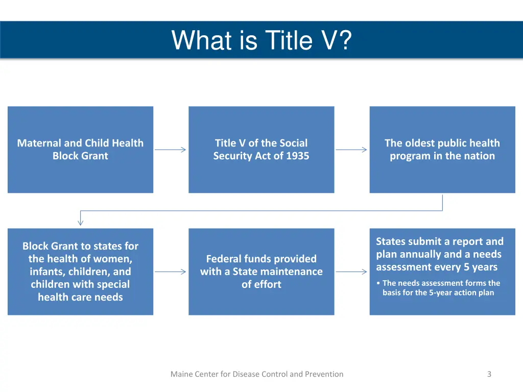 what is title v