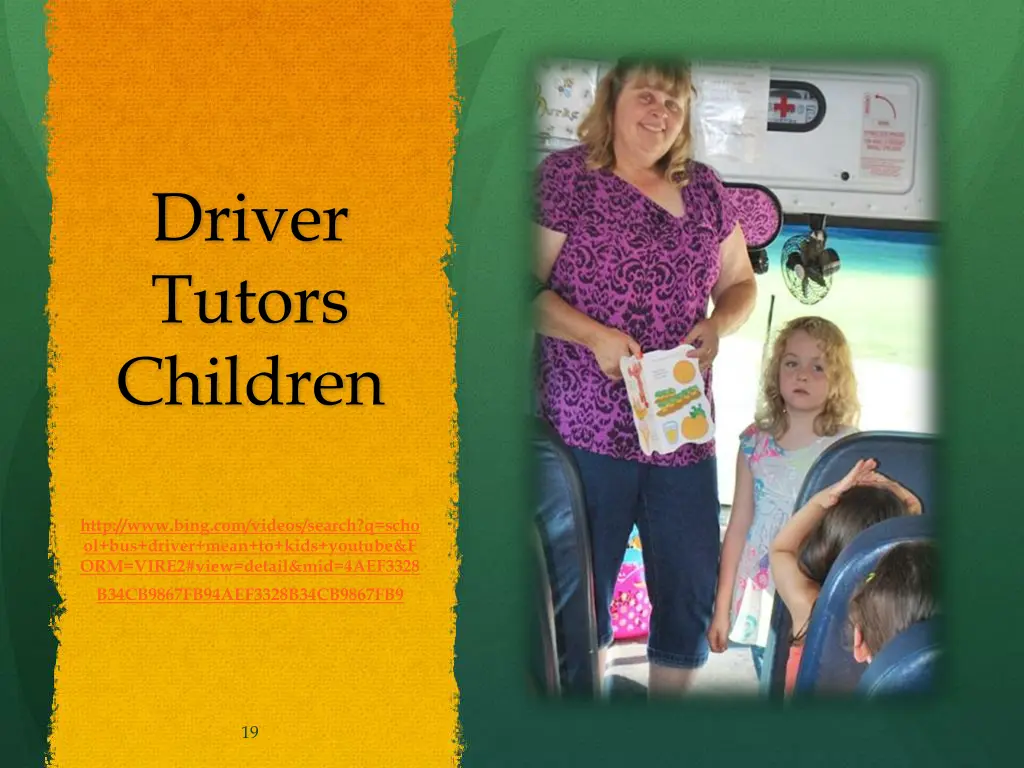 driver tutors children